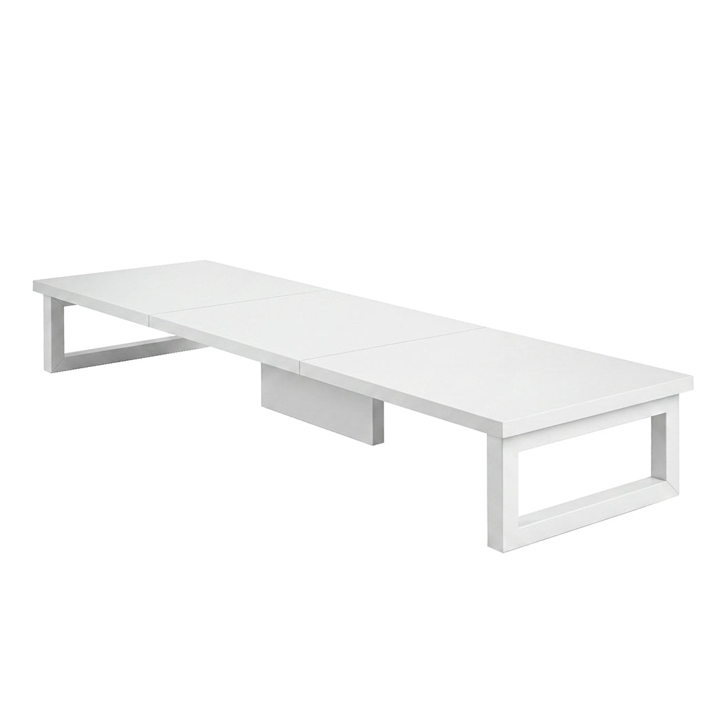 Levede Dual Monitor Stand Riser Desk Laptop Computer Organizer Laptop Shelf 90cm-2072893559849226240