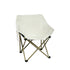 Levede Folding Camping Moon Chair Lightweight Beige-2018816695149400064