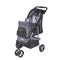 PaWz Large Pet Stroller Dog Cat Carrier Plaid-2006733030680563712
