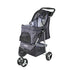 PaWz Large Pet Stroller Dog Cat Carrier Plaid-2006733030680563712