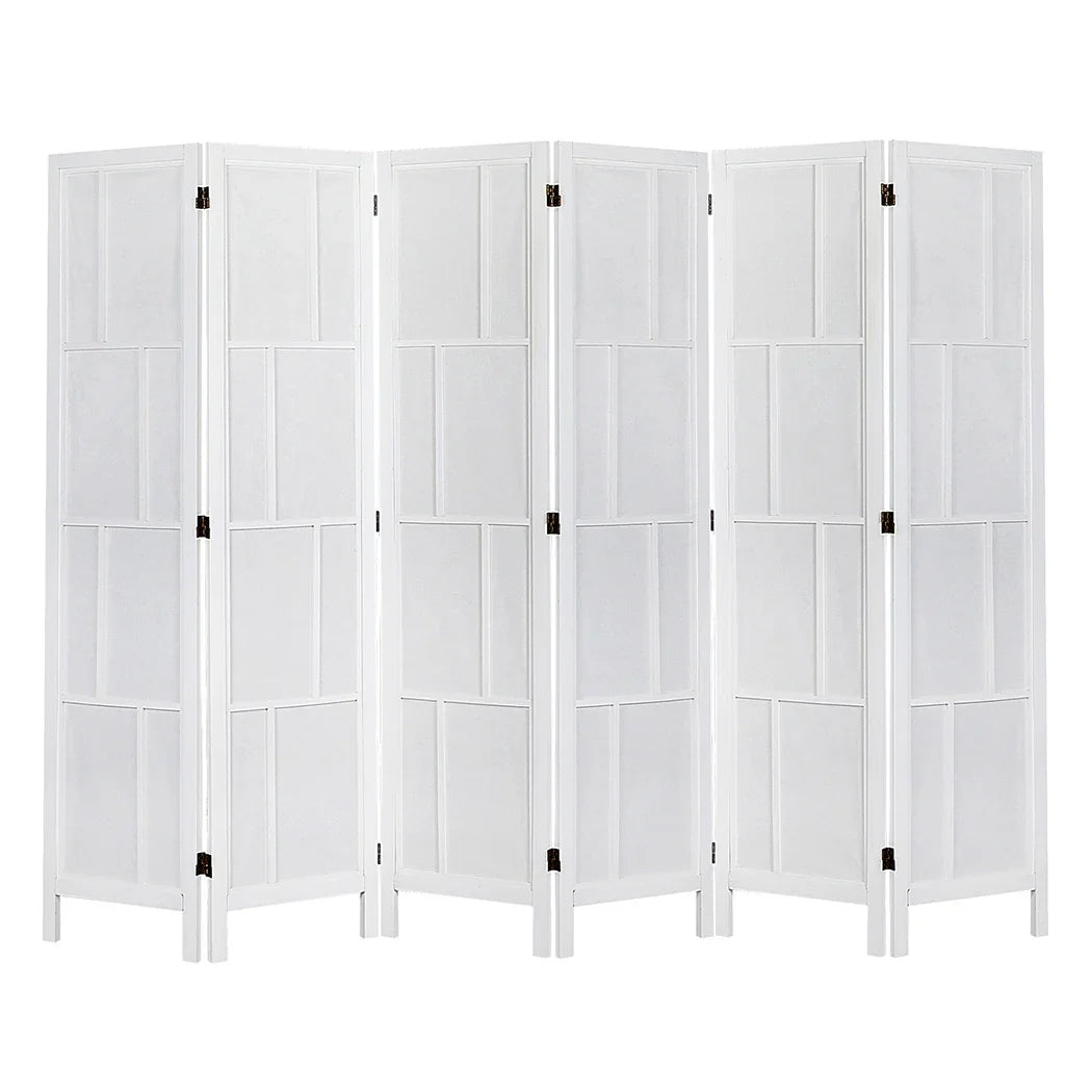 Levede 6 Panel Room Divider 170cm Freestanding Screen-2006733395211718656
