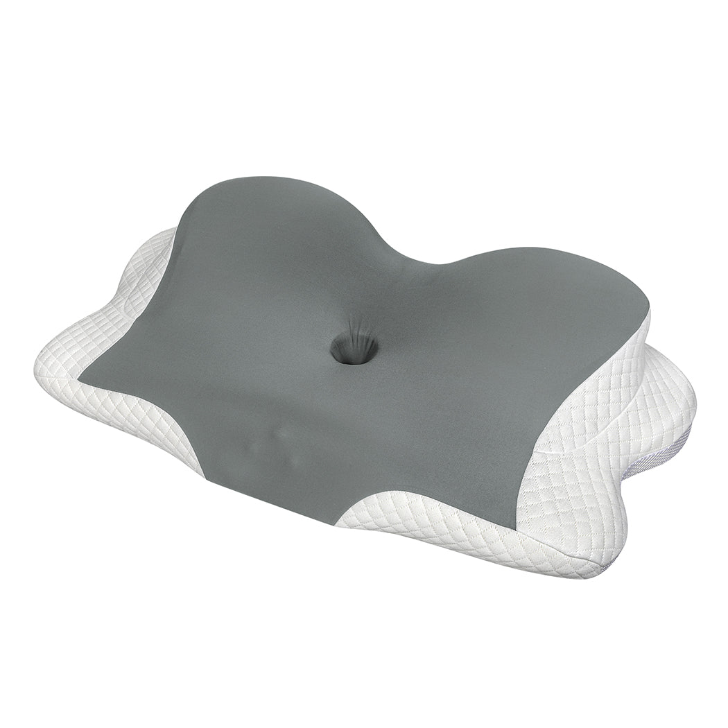 Dreamz Cervical Neck Pillow Ergonomic Memory Foam-2025742031766294528