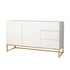 Levede Buffet Sideboard Storage Cabinet White-2006733268556320768