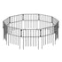 Mountview 10 Pcs Garden Fence Border Rustproof Metal-2050056905409302528