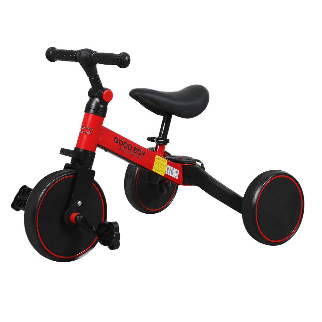 BoPeep 3in1 Kids Tricycle Toddler Balance-1937319778310033408