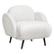 Levede Sofa Chair Fleece Upholstered Single White-2006732843727851520