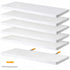 Levede Floating Shelves 6Pcs DIY Wall Mounted Storage Display Bookshelf White-2072893562130927616