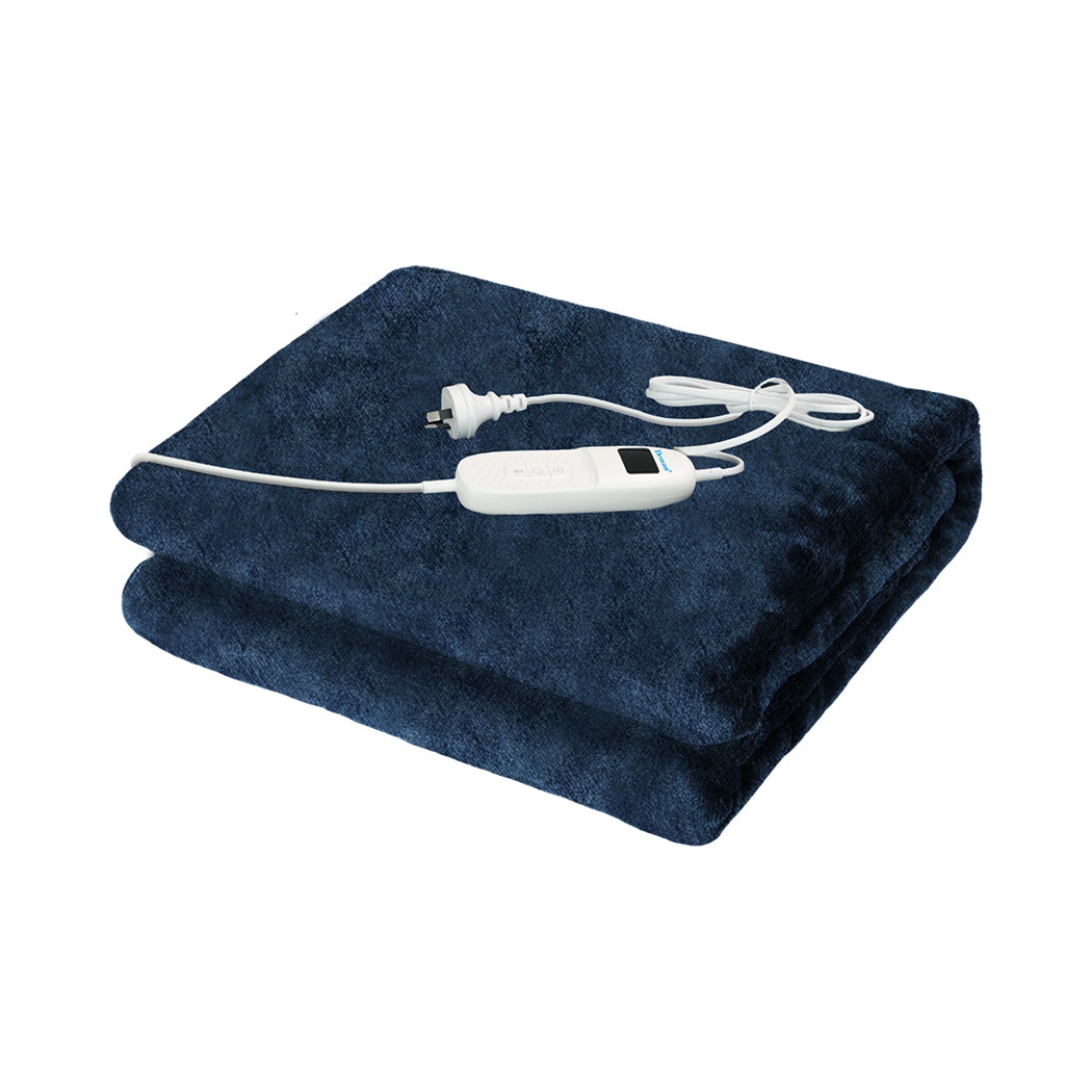 DreamZ Electric Throw Blanket Heated Timer Bedding Washable Warm Winter 160X130-1886651027051122688