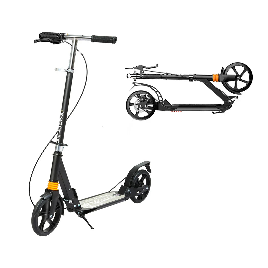MONVELO Adult Commuter Foldable Scooter Black-2006732850023501824