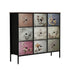 Levede 9 Chest of Drawers Storage Cabinet-2006733278341632000