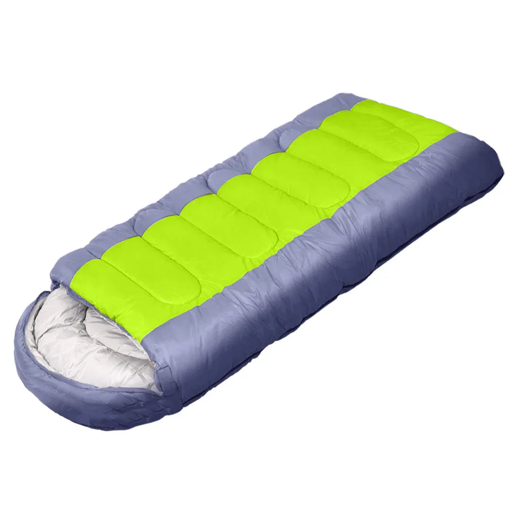 Mountview Sleeping Bag Outdoor Camping Grey-2029387241587085312