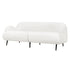 Levede Cloud Sofa 3 Seater Sherpa Fleece White-2006732843321004032