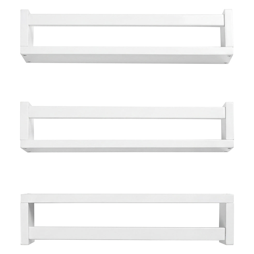Levede Book Shelves Floating Kids Nursery 3 Pcs  Display Wall Shelves Bedroom-2061251868356644865