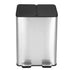 Toque 60L Pedal Bin Kitchen Waste Can Recycling Dustbin-2065254654480093185