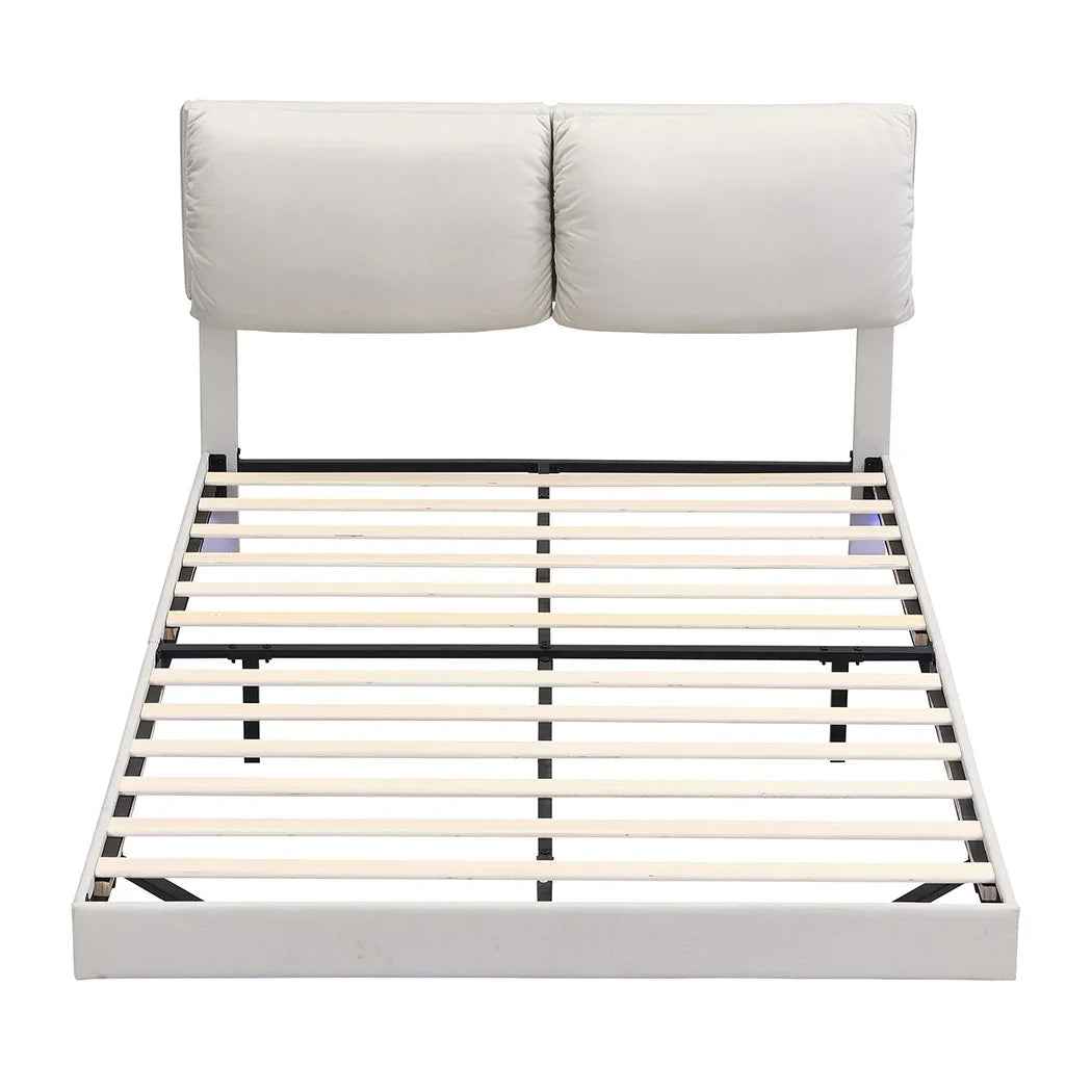 Levede Queen Floating Bed Frame-2029387198083764225