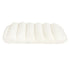 Pawz S Size Orthopedic Dog Bed with Sherpa Plush Removable Cover in White-1937319823231029249