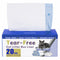 Pawz Cat Litter Bags 45 x 50cm 10kg 2Rolls 40ct Drawstring HDPE White Blue-2100034990476759041