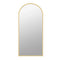 Yezi Floor Mirror Full Length Mirrors 1.8M Gold White-2006733284486287361