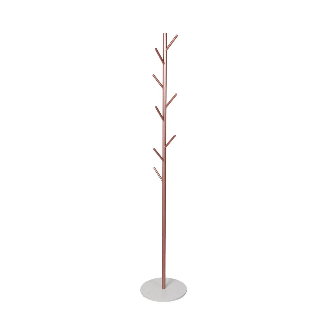 Levede Coat Rack Hat Clothes Stand Hanger Rose Gold Rose Golden-2018816740716318721
