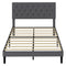 Levede Bed Frame Upholstered Platform Mattress Base Double-2050056908886380545
