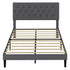 Levede Bed Frame Upholstered Platform Mattress Base Double-2050056908886380545