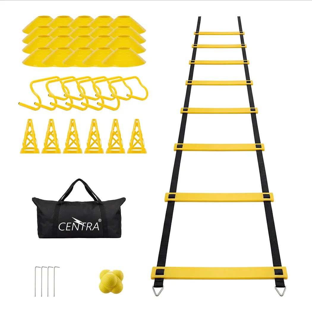 Centra 39Pcs Speed Agility Training Set Soccer Training Equipment Workout-2050059020340957185