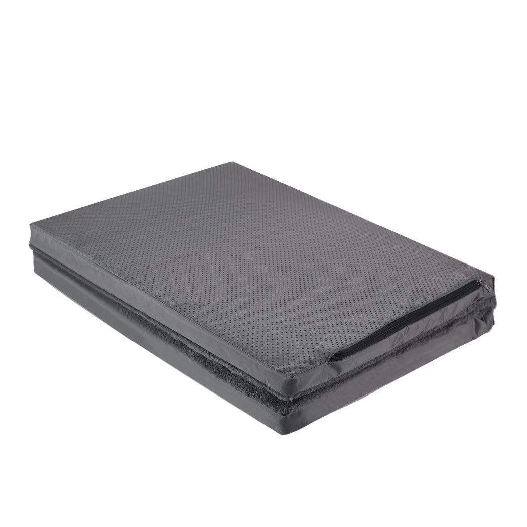 PaWz Pet Bed Foldable Dog Puppy Beds Grey XX-Large-2018816775180914689