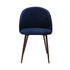 Levede 2x Dining Chairs Seat French Navy-2006733259186245633