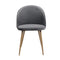 Levede 6x Dining Chairs Seat French Grey-2006732720910241793