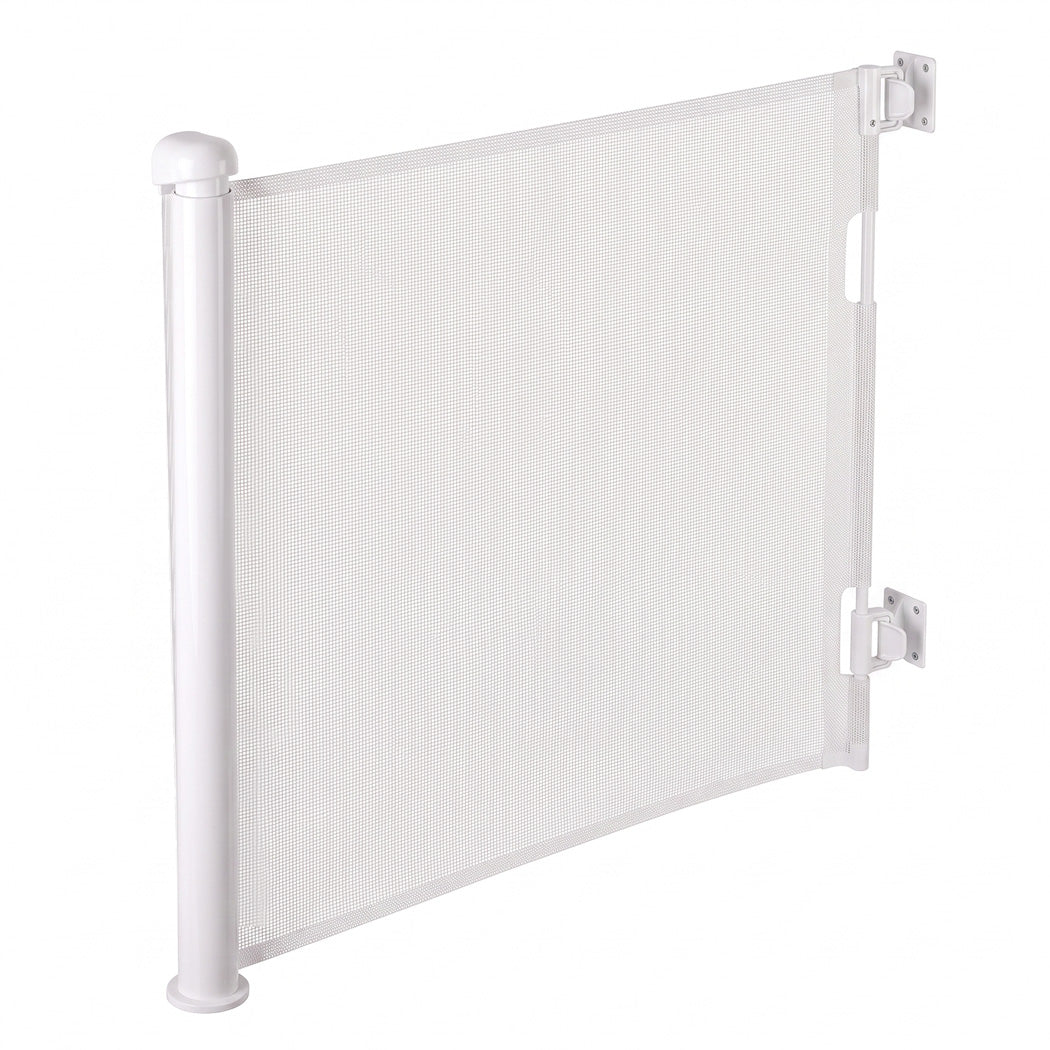 BoPeep Retractable Baby Gate 150cm No Drill One-Hand Lock  for Hallways Grey-2100034971254263809