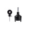 Traderight Electric Fence Insulators 120pc Ring Insulators PP+PE Black-2072893582175506433