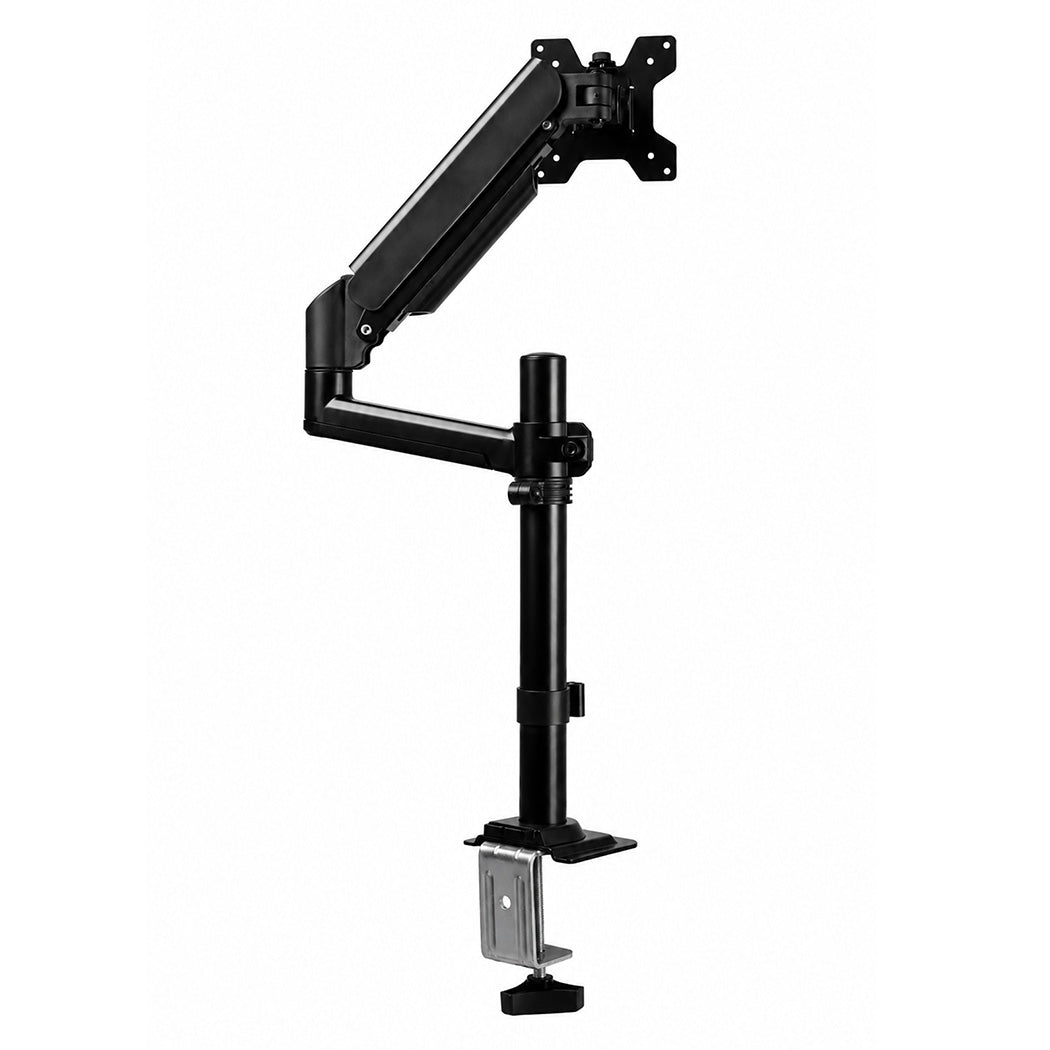 Levede Single Monitor Arm Adjustable 2-Way Desk Mount Rotatable 13-32 inch Black-2100035032734371841