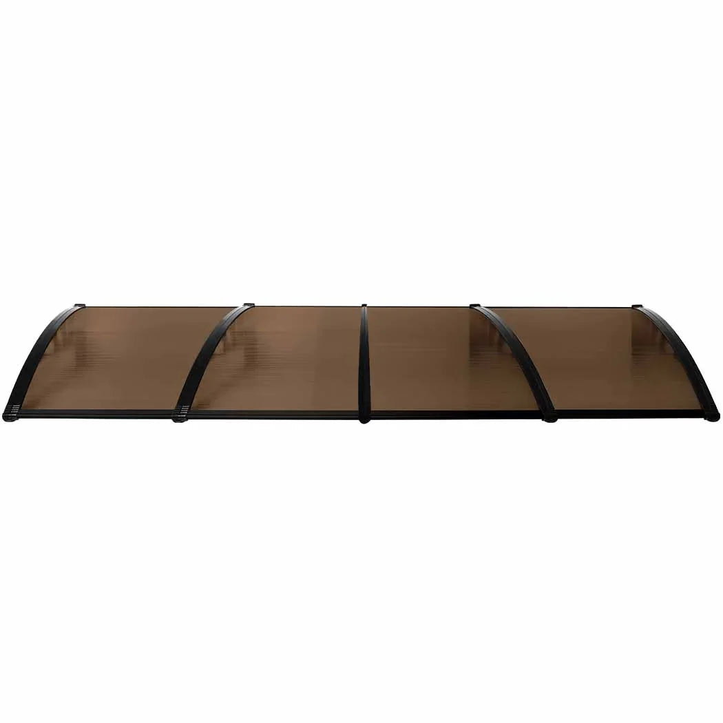 Mountview Window Door Awning Outdoor 1M X 4M Brown 1x4M-2018816911630012417