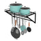 Toque Wall Mounted Pot Pan Rack Multipurpose  Holder-2050056915907645441