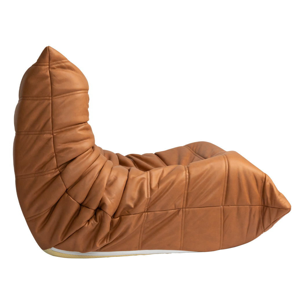 Floor Chair Caterpillar Sofa Brown