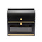 Toque Bread Bin Box 2 Tier Roll Top Bread Bin Kitchen Counter Storage Bamboo-2072893581600886785