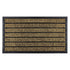 Marlow Front Door Mat 45x75cm Heavy Duty Non Slip Grass Scrape Patio Brown-2109799593204715522