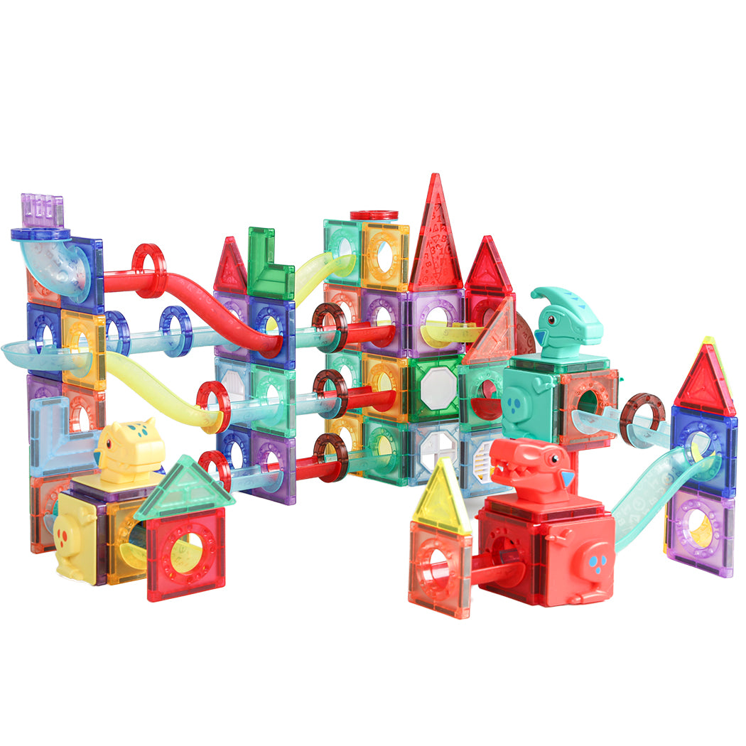 Kids Magnetic Tiles Blocks Dinosaur