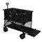 Lambu Folding Wagon Cart Double Shelves-1942353683513741313