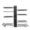 Toque Pot Rack Organizer 8 Tier Adjustable Pan Holder Kitchen Storage Shelves-2050059014796087297