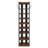 Levede Narrow Shoe Rack Vertical 9-Tier Shoe Storage Organiser Shelf Side Hooks-2072893554740563969