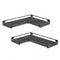 Levede Floating Shelves 2Pcs DIY Corner Wall Shelf Storage Display Rack Bedroom-2050059024489123841