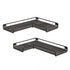 Levede Floating Shelves 2Pcs DIY Corner Wall Shelf Storage Display Rack Bedroom-2050059024489123841