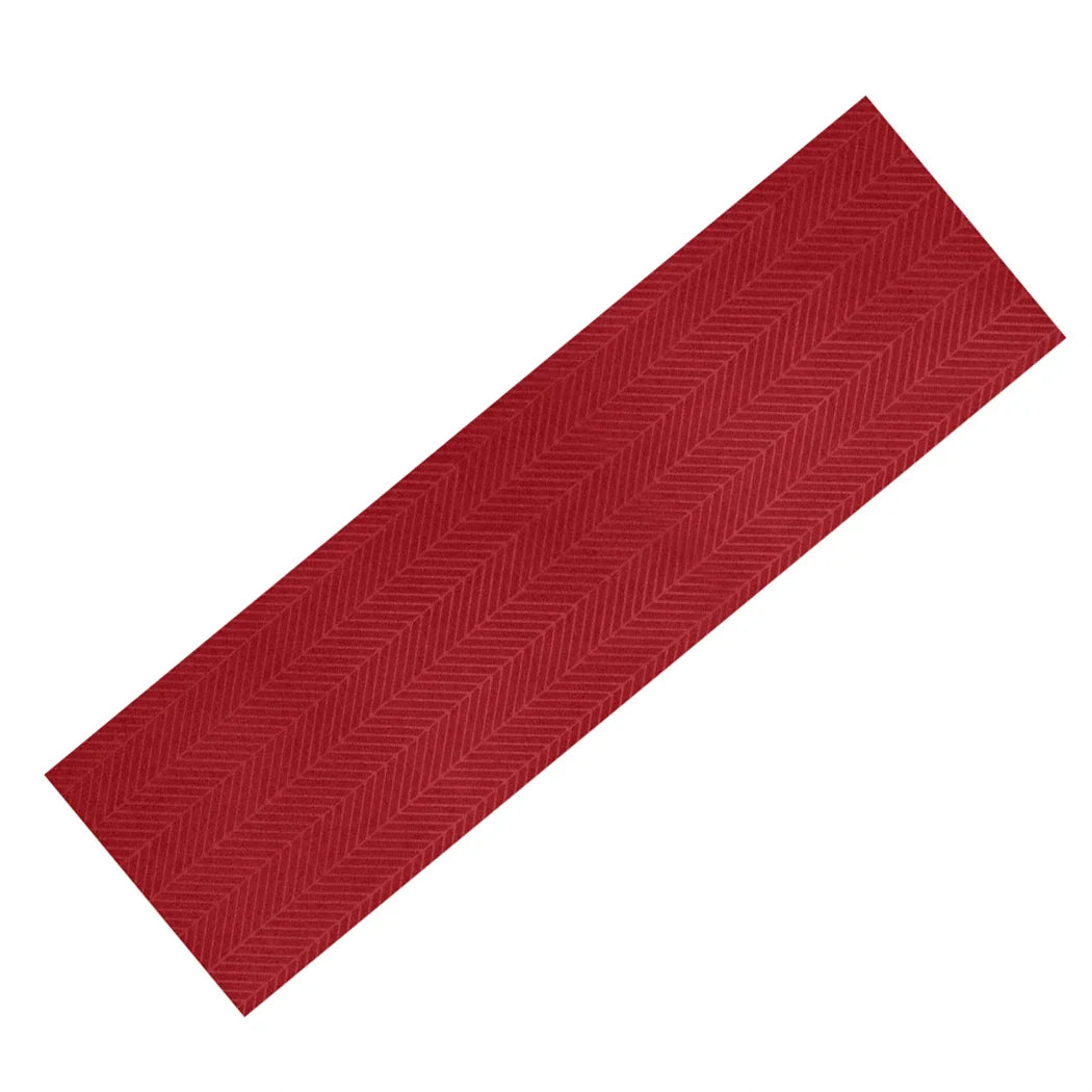 Marlow Extra Large Floor Rug Non Slip 90cm x 305cm Red-2006732691734663169