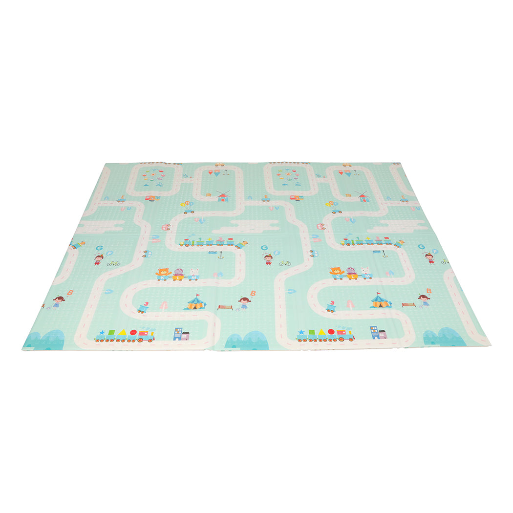 Kids Play Mat Baby Crawling Pad Floor Foldable XPE Foam Non-slip Carpet