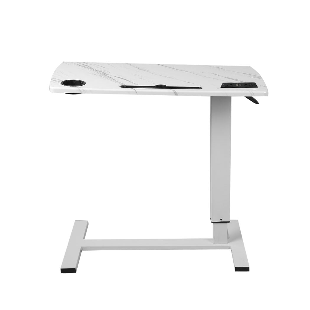 Levede Standing Desk Height Adjustable White-1864183343696973825