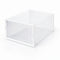 Stacked Shoe Rack Storage Boxes 12 Pcs Stackable Clear Plastic Display Cases-2065254306415775745