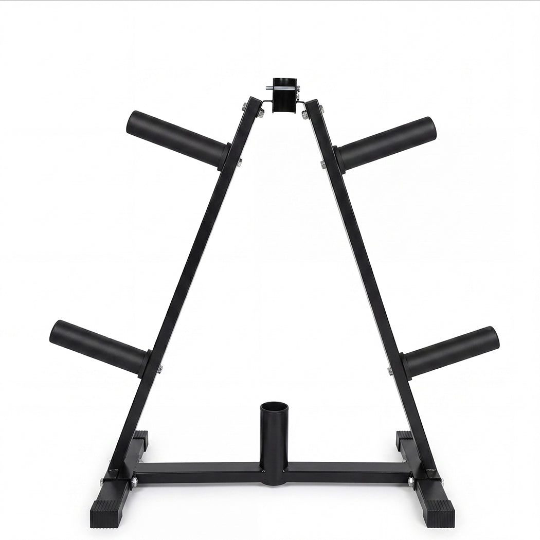 Centra Weight Plate Storage Rack Barbell Holder Stand 250KG Home Gym Fitness-2072893534054256641