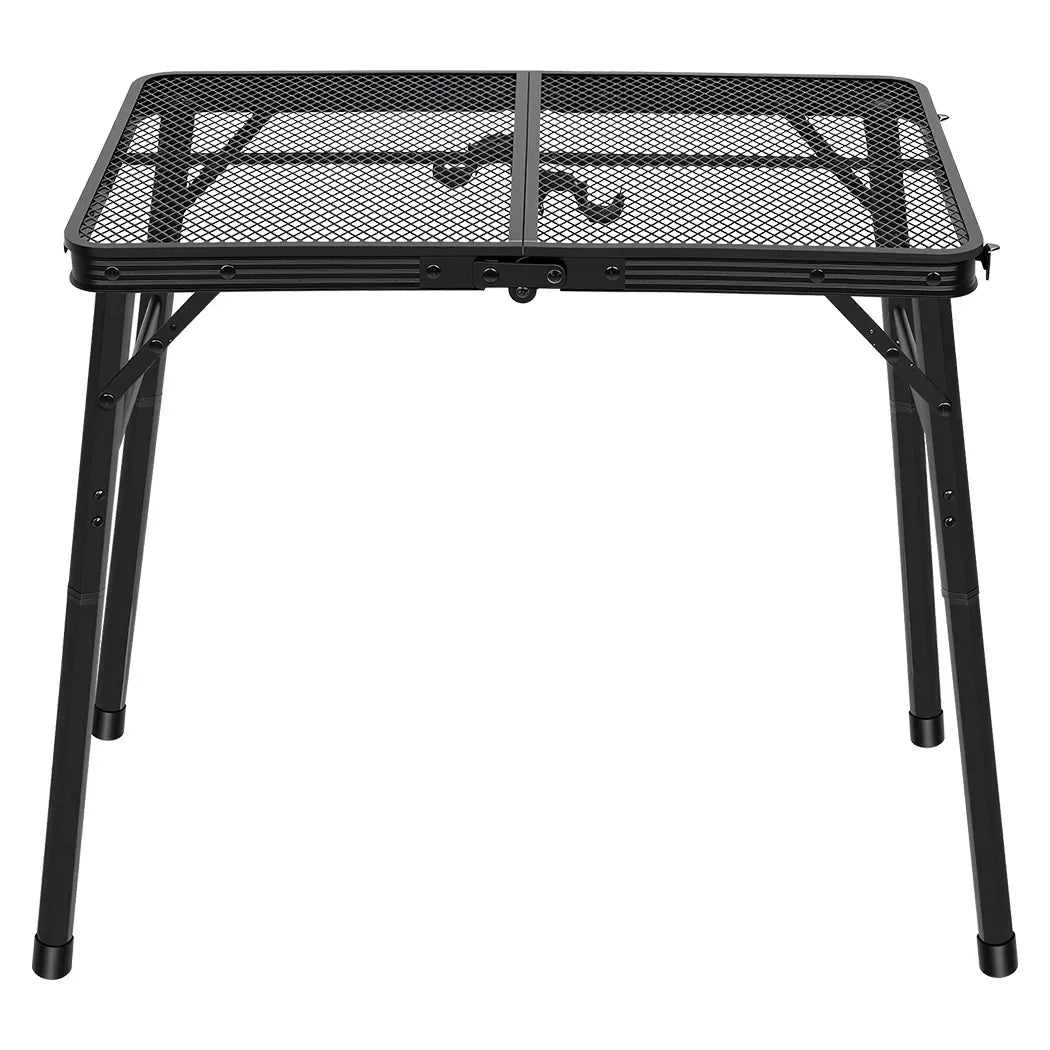 Levede Camping Table Mesh Desktop Lightweight Portable Folding Grill Desk-2050056781790580737