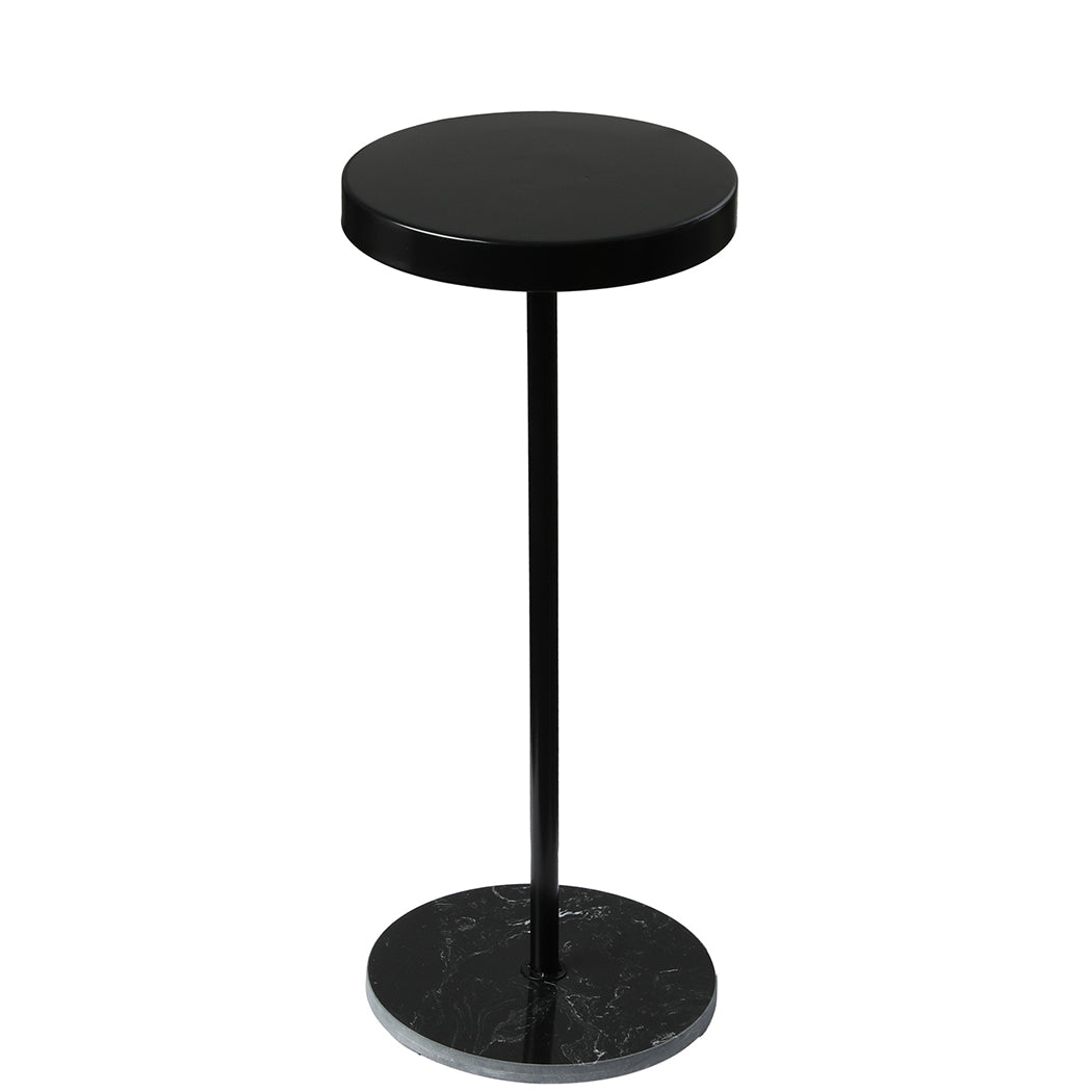 Side Table Round Tabletop Small Lightweight-1910112200450772993